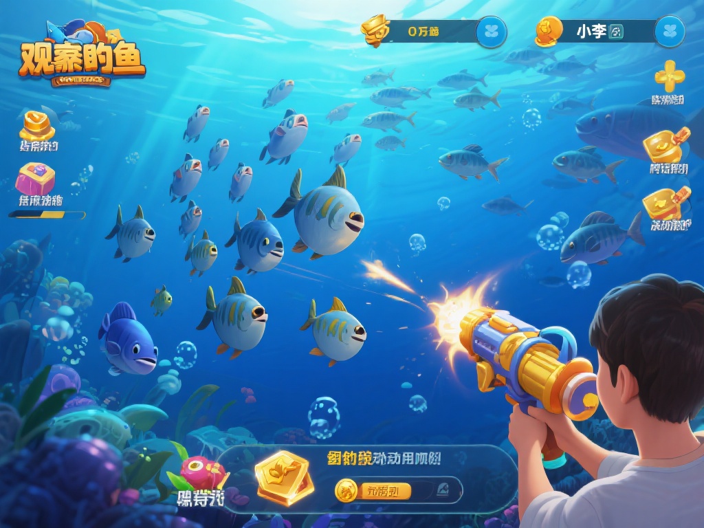 其次，观察鱼群的移动规律也能事半功倍。某些鱼类会成